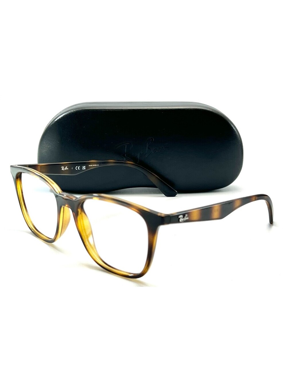 Ray Ban Rb 7177 2012 Brown Authentic Eyeglasses 51-18 140 W/Case